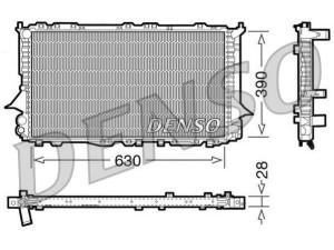 DRM02005 (DENSO) Радиатор основнойAudi 100 82-91 Audi A6 97-04