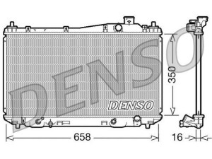 DRM40008 (DENSO) Радиатор основнойHonda Civic 01-05