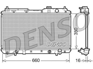 DRM40010 (DENSO) Радиатор основнойHonda CR-V 95-01