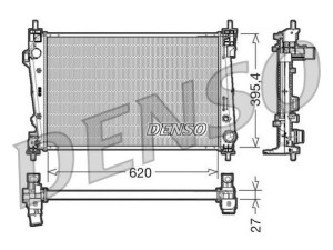 DRM01007 (DENSO) Радіатор основнийAlfa Romeo Giulietta 10-20