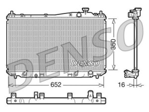 DRM40019 (DENSO) Радиатор основнойHonda Civic 01-05