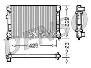 DRM32007 (DENSO) Радиатор основнойVW Polo 94-01 VW Golf III 91-98 VW Passat B2 81-88