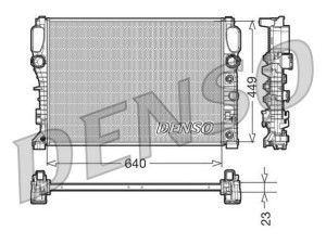 DRM17090 (DENSO) Радиатор основнойMercedes-Benz CLS C219 03-10 Mercedes-Benz E-Class W211 02-09