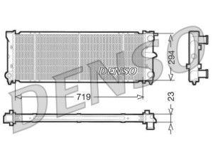 DRM32026 (DENSO) Радиатор основнойVW Golf III 91-98 VW Passat B3-B4 88-96