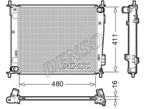 DRM43003 (DENSO) Радиатор основнойKia Soul 08-13