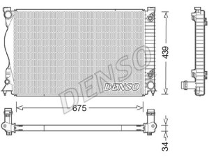 DRM02028 (DENSO) Радиатор основнойAudi A6 04-11