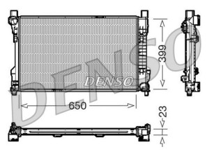 DRM17081 (DENSO) Радиатор основнойMercedes-Benz SLK R171 04-11 Mercedes-Benz C-Class W203 00-07 Mercedes-Benz CLK W209 02-10