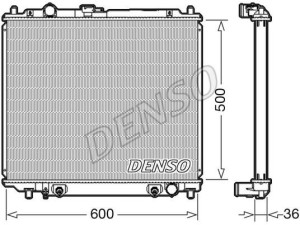 DRM45003 (DENSO) Радиатор основнойMitsubishi Pajero II 91-99