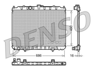 DRM46004 (DENSO) Радиатор основнойNissan X-Trail T30 00-09 Nissan X-Trail T31 07-14