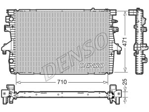 DRM32039 (DENSO) Радіатор основнийVW Transporter T5 03-15