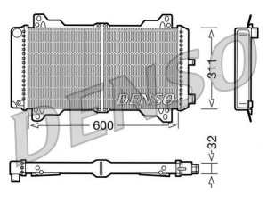 DRM10012 (DENSO) Радіатор основний