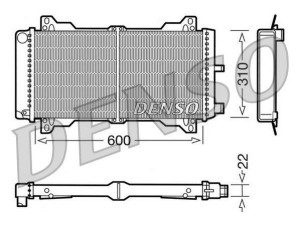 DRM10013 (DENSO) Радіатор основний