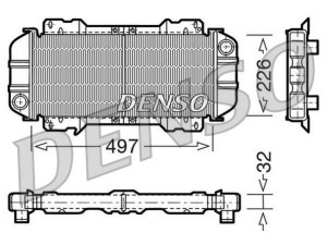 DRM10015 (DENSO) Радіатор основний