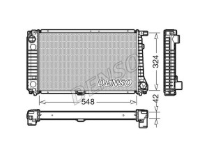 DRM05016 (DENSO) Радиатор основной