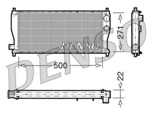 DRM03011 (DENSO) Радіатор основний