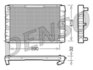 DRM33033 (DENSO) Радіатор основний