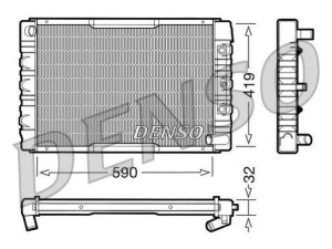 DRM33034 (DENSO) Радіатор основний