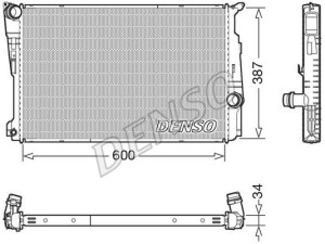 DRM05006 (DENSO) Радіатор основнийBMW X4 F26 14-17