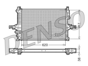 DRM33065 (DENSO) Радіатор основнийVolvo S80 98-05 Volvo S60 00-09 Volvo V70 00-07