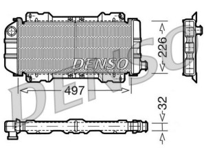 DRM10017 (DENSO) Радіатор основний