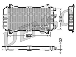 DRM10018 (DENSO) Радіатор основний