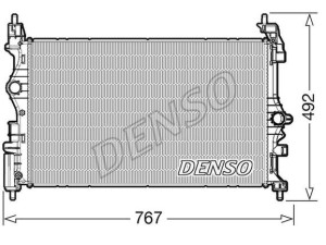 DRM20019 (DENSO) Радиатор основнойOpel Corsa E 14-19