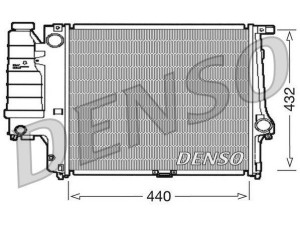 DRM05037 (DENSO) Радіатор основнийBMW Z3 95-02 BMW 3 E36 93-99 BMW 3 E30 81-94