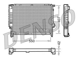 DRM05039 (DENSO) Радіатор основнийBMW Z3 95-02 BMW 3 E36 93-99