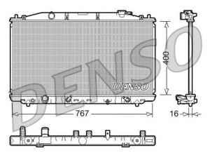 DRM40025 (DENSO) Радиатор основнойHonda Accord CP/CS USA 07-13 Honda Accord CU/CW 08-15