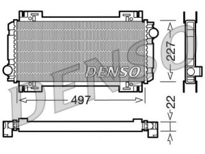 DRM10032 (DENSO) Радіатор основний