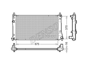 DRM44035 (DENSO) Радиатор основнойMazda 5 10-15