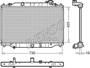 DRM44039 (DENSO) Радіатор основнийMazda CX-5 12-17