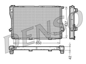 DRM05047 (DENSO) Радіатор основнийBMW 5 E39 97-04