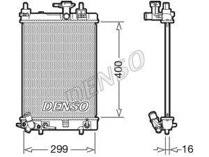 DRM35004 (DENSO) Радиатор основной