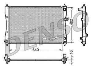 DRM45009 (DENSO) Радиатор основнойMitsubishi Colt 02-12 Smart ForFour 04-06