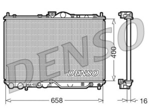 DRM45011 (DENSO) Радіатор основнийMitsubishi Space Star 98-12 Mitsubishi Carisma 95-04