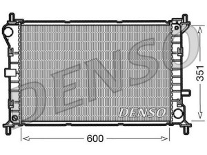 DRM10051 (DENSO) Радиатор основнойFord Focus I 98-04 Ford Focus II 04-11