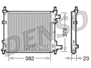 DRM10060 (DENSO) Радиатор основнойFord Ka 96-08 Ford Ka 08-16