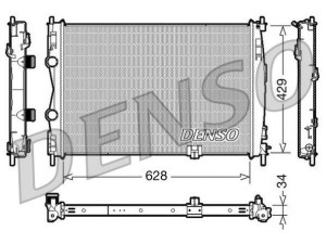 DRM46017 (DENSO) Радіатор основнийNissan Qashqai 07-14