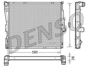 DRM05090 (DENSO) Радіатор основнийBMW X3 E83 04-10