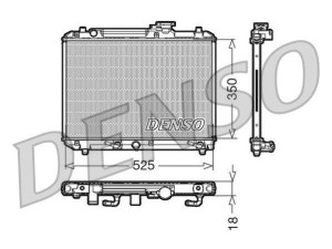 DRM47002 (DENSO) Радіатор основний