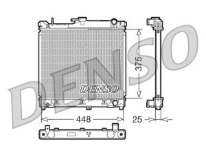 DRM47014 (DENSO) Радіатор основнийSuzuki Jimny 98-18