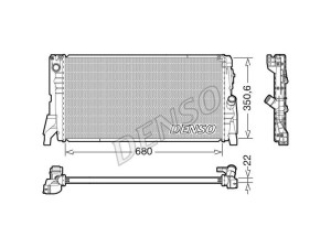 DRM05118 (DENSO) Радиатор основнойMini Hatch F55 13-