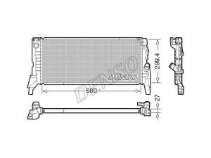 DRM05119 (DENSO) Радиатор основнойMini Hatch F56 14- Mini Hatch F55 13-