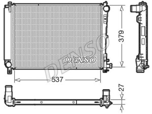 DRM06003 (DENSO) Радиатор основнойChrysler Voyager 00-07