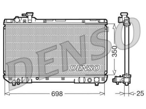 DRM50020 (DENSO) Радіатор основнийToyota RAV4 94-00 Toyota RAV4 00-05