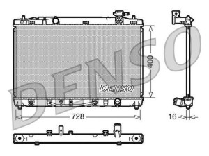 DRM50041 (DENSO) Радиатор основнойToyota Camry 06-11