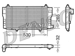 DRM07002 (DENSO) Радиатор основной