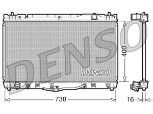 DRM50043 (DENSO) Радиатор основнойToyota Camry 01-06