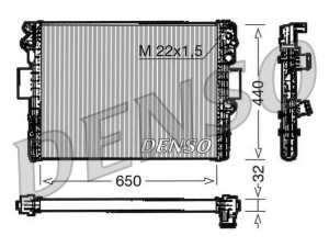 DRM12005 (DENSO) Радиатор основнойIveco Daily E3 99-06